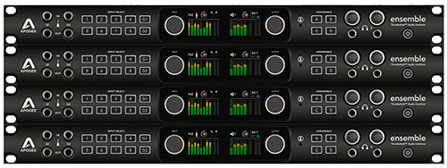 Apogee Announces Multi-unit Support for Ensemble Thunderbolt Audio Interface