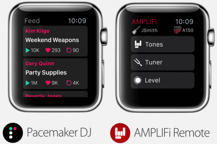 DJ and guitar app for the Apple iWatch