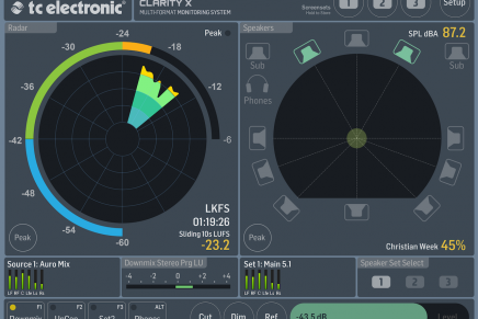 TC Electronic Adds Calibration Wizard to Clarity X