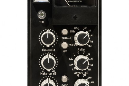 new TK Audio BC501 Stereo Bus Compressor for 500 series