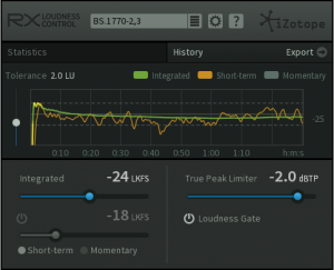 iZotope Releases RX Loudness Control Plug-in for Post Production and Broadcast Professionals