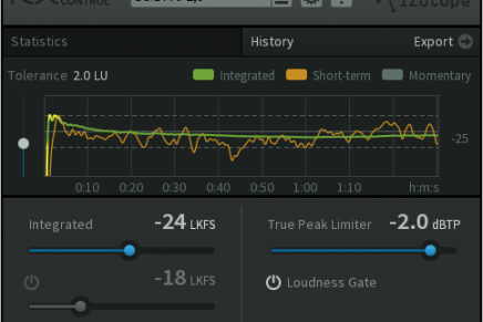 iZotope Releases RX Loudness Control Correction Plug-in