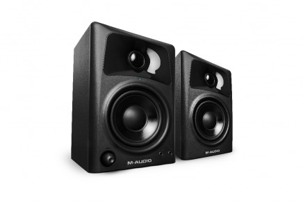 M-audio announced the AV42 and AV32 monitor speaker