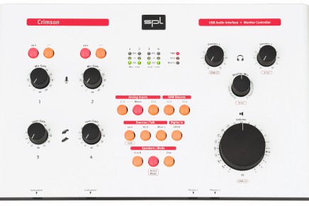 SPL Crimson audio interface available in white