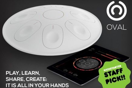 New Oval Digital HandPan Kickstarter Project Funded in just 2 Days!