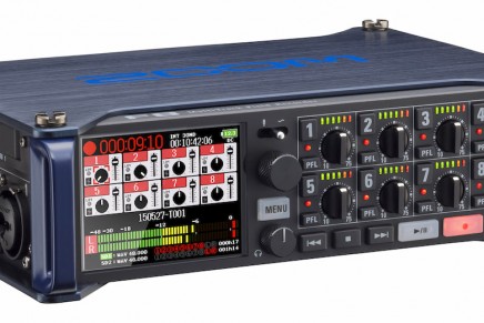 Zoom announces F8 MultiTrack Field Recorder