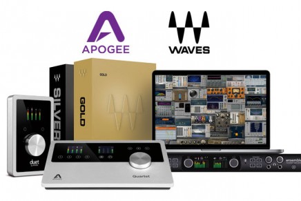 Apogee Duet, Quartet and Ensemble Now Include Waves Plugin Bundles