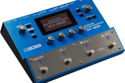 BOSS unveils SY-300 guitar synthesizer
