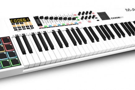 M-Audio now shipping Code Series keyboards