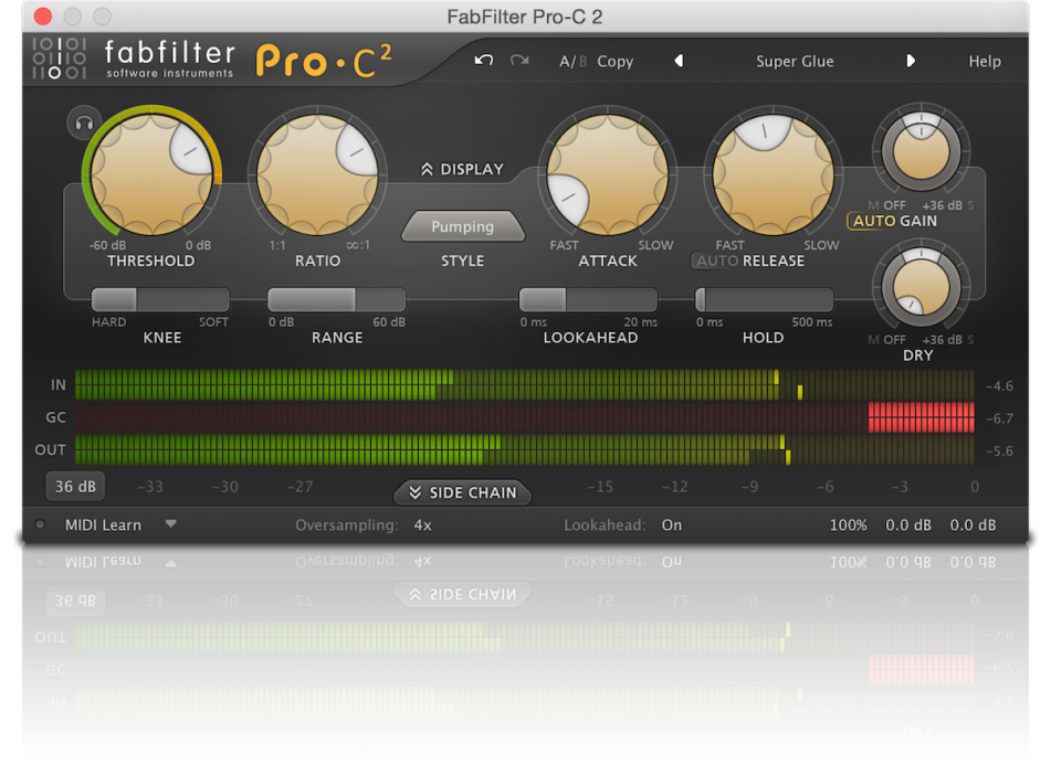 FabFilter releases FabFilter ProC 2 compressor plugin Gearjunkies Music tech news, Reviews