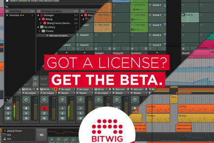 Bitwig Studio 1.2 BETA is available