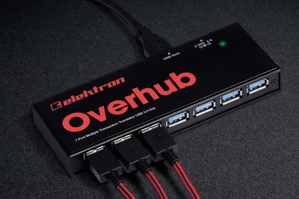 Elektron introduced Overhub 7-port USB 3.0 hub