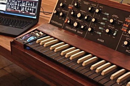 Minimoog Replica Controller by Paul McGeechan