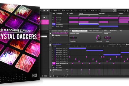Native Instruments introduces Crystal Daggers Maschine Expansion
