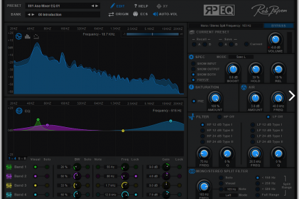 Rob Papen announces RP-EQ Equaliser plug-in