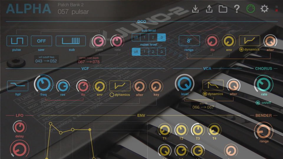Lachlan Mooney announces Roland Alpha Juno Editor for iPad