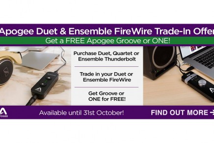 Apogee FireWire Interface Upgrade Path Announced