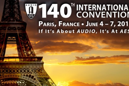Audio Engineering Society Announces Location for 140th International AES Convention