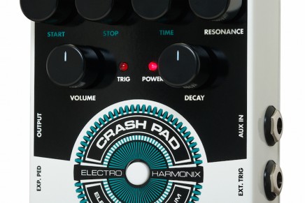 Electro Harmonix Announces Crash Pad Analog Drum Synth.