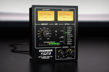 New Drawmer S73 Intelligent master processor from Softube