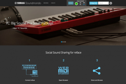 Yamaha launches Soundmondo – Social Sound-Sharing Site
