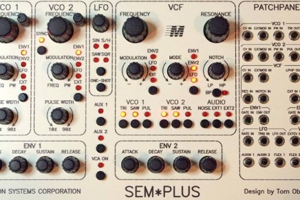 Tom Oberheim SEM Plus Eurorack Module at NAMM2016