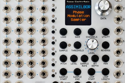 Rossum Electro-Music Announces Development of ASSIMIL8OR Multi-Timbral Phase Modulation Sampler