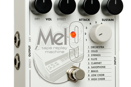 Electro-Harmonix announces MEL9 Tape Replay Machine emulates vintage Mellotron sounds