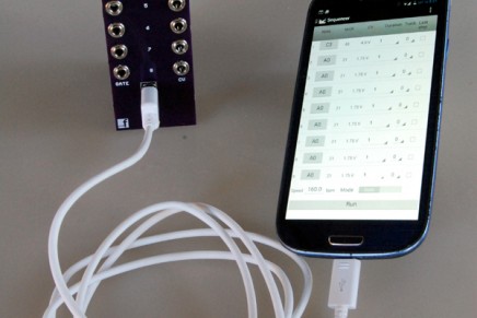 Personal Circuits announces MIDI-SEQ-8 eurorack for Android