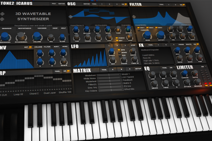 Tone2 Audio announces the forthcoming release of the Icarus synthesizer plug-in
