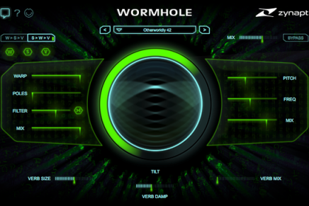 Zynaptiq Announces ADAPTIVERB and WORMHOLE at Musikmesse