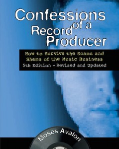 Backbeat Books Publishes Moses Avalon's Confessions of a Record Producer