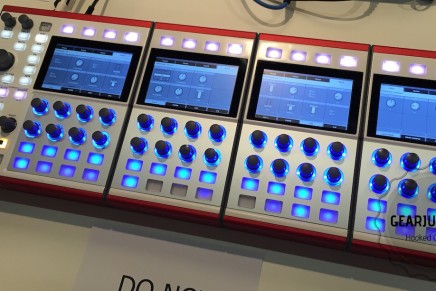 DASZ Instruments ALEX at Superbooth 2018 showing new sequencer features