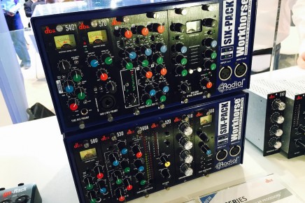 DBX shows new 500 modules at Musikmesse 2016