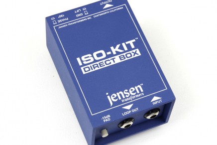 Jensen introduces the JIK-DB1 Iso-Kit for audio engineering students