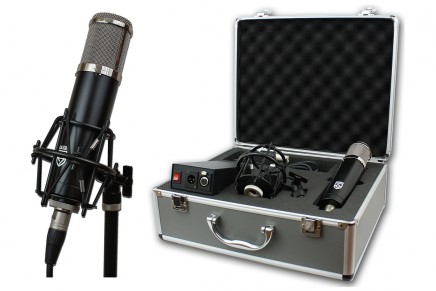 Lauten Audio introduces Series Black vacuum tube condenser microphone