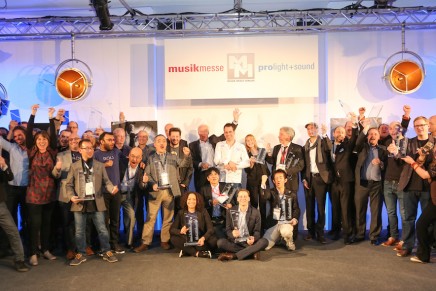 Winners of the 17th mipa Musikmesse international press award 2016