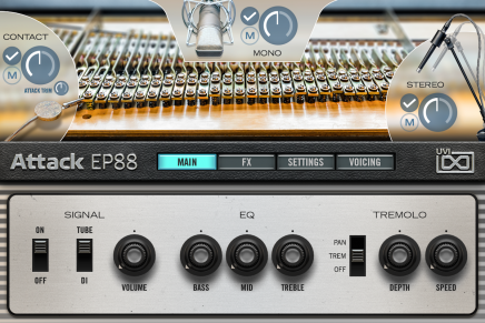 UVI announces Attack EP88 electric piano library