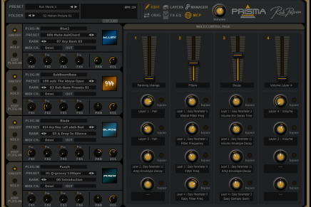 Rob Papen announces availability of free Prisma plug-in to stack software instruments