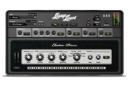 Applied Acoustics Systems releases an NKS-ready version of the Lounge Lizard EP-4 electric piano plug-in