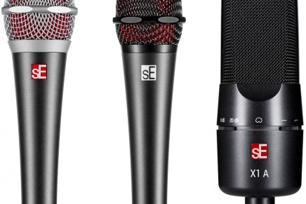 sE Electronics launches dynamic duo with V Series and expands X1 series with X1 A
