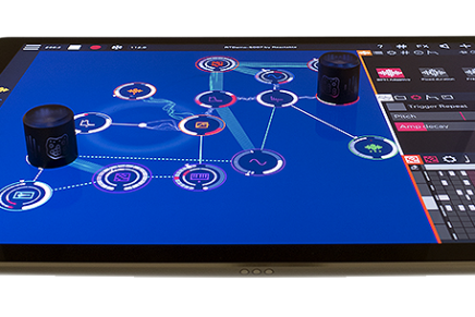 Reactable releases new iPad app ROTOR with hardware controllers knobs