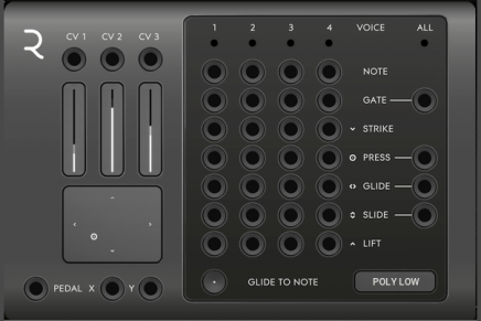 Softube Modular gets MPE Support with ROLI Seaboard RISE Module