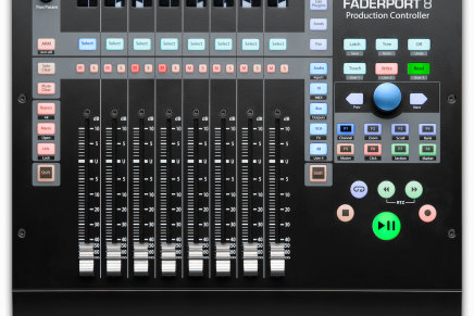 PreSonus announces FaderPort 8 MIDI DAW controller