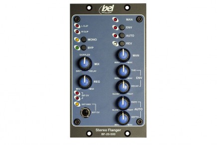 Bel Heritage Designs recreates an analogue classic with new BF-20-500 stereo flanger for 500 series