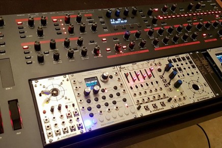 Check this Dave Smith Instruments Pro-2 eurorack modification by Scott Fox