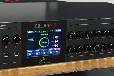 Antelope announces its new flagship interface Goliath HD