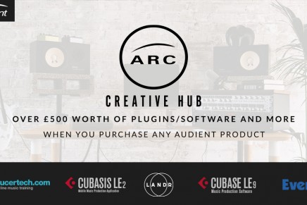 Audient Unveils ARC – The Creative Hub