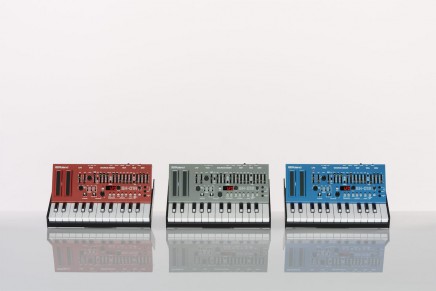 Roland announces the SH-01A Synthesizer in three colors