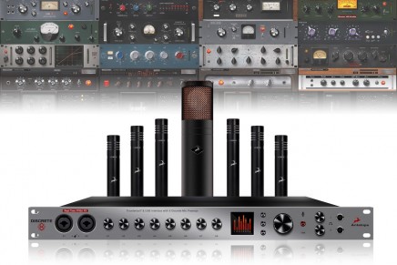 Antelope Audio announces DISCRETE 8 console-grade mic preamp interface and accompanying modelling mics